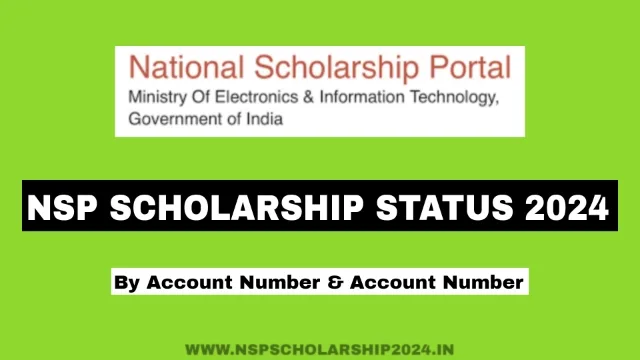 NSP Scholarship Status 2024