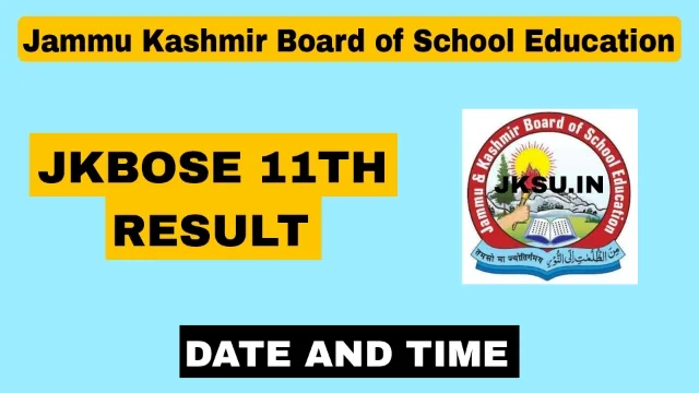 JKBOSE 11th Result 2024 Latest Update