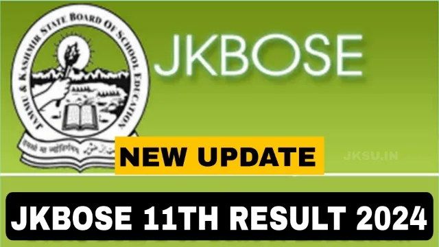 JKBOSE 11th Result New Update